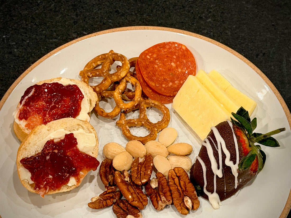Sweet + Salty: A Valentine’s Snack Board